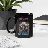 The Genre That Never Dies Black Glossy Mug - Beyond T-shirts